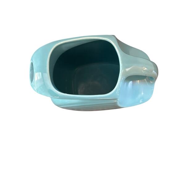 Fiesta Ware Large 2 Qt Turquoise Disc Pitcher Water Jug 7.25” Homer Laughlin - Picture 4 of 7